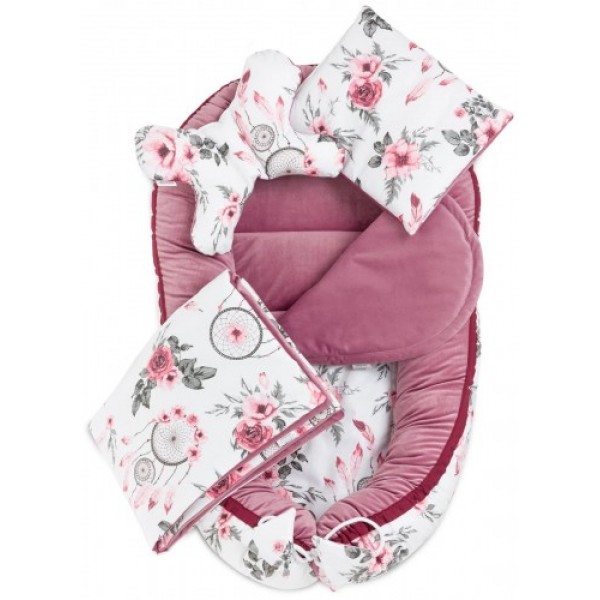 5 delni komplet Jukki Comfort Velvet Summer Dream